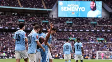 «بكعب سيمينيو ومشاركة مرموش».. مانشستر سيتي بطلاً لكأس الاتحاد الإنجليزي على حساب تشيلسي